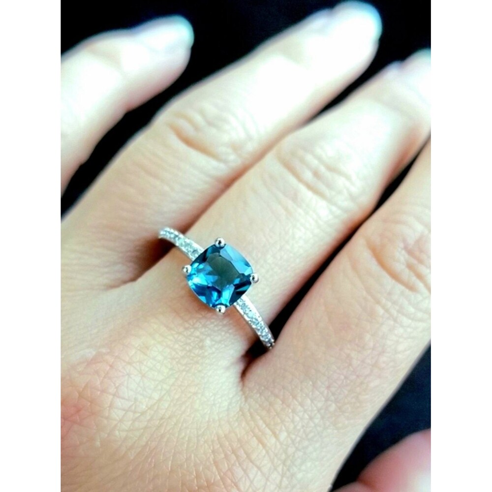 💎NEW💎 BLUE SAPPHIRE RING - Picture 5 of 7
